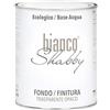 bianco Shabby FONDO/FINITURA Trasparente OPACO per chalk paint e legno (1 Litro)