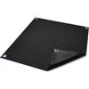 YPLANGENT Coperta ignifuga 80x60 cm con occhielli Tessuto ignifugo, tappetino di protezione termica in fibra di vetro con rivestimento in silicone nero per officina, garage, barbecue e lavori in metallo