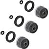 Detbom 3 Pezzi Aeratore Rubinetto Cucina DETBOM, ABS Resistente | Regolatore Getto per Rubinetto 3 Vie con Filtro Acqua Diametro 20 mm, Risparmio Idrico e Antischizzo, Installazione a Mano