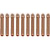 RIVERWELD Tig Collet 10N25 (orifizio da 3,2 mm) per QQ300 pta db sr wp 17 18 26 26 Tiga di saldatura Torcia 10pk