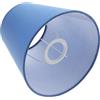 HOLIDYOYO Paralume Decorativo a Tamburo E27 Lino Azzurro, Coprilampada per Lampade da Soffitto e Tavolo, per Ufficio e Zona Giorno, Luce Diffusa e Stile Contemporaneo