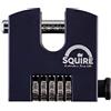 Squire Lucchetto Pesante (SHCB75) - Grillo rotante più duro - Lucchetto a blocco con combinazione a 5 ruote - Acciaio legato per resistenza alla corrosione - Serratura resistente alle intemperie per casa e capannone (nero, 75 mm)