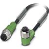 Phoenix Contact 1681648 Phoenix Contact Cavo di collegamento M12/M12 1xpin/1xpresa diritto/angolo 5/5 pin codifica A, 48V, 4A,