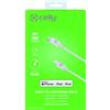 Celly USBLIGHTTYPECWH cavo per cellulare Bianco 1 m USB C Lightning
