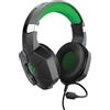 Trust GXT323X Carus Cuffie da Gaming Headset Xbox Nero Verde