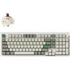 Keychron Tastiera meccanica senza fili Keychron Q5 Max QMK/VIA, QWERTY US, manopola, guscio bianco, Gateron Jupiter Brown Q5M-P3