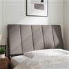 vidaXL Cuscino per testiera "Hanko" Taupe 100 cm tessuto