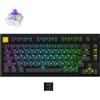 Keychron Tastiera meccanica/magnetica senza fili Keychron Lemokey P1 HE Wireless Gaming Gateron Interruttore magnetico a doppia guida Nebula P1H-M1