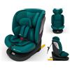 Kinderkraft Seggiolino auto Kinderkraft I-GROW 2 PLUS 0-36 kg, I-SIZE 40-150 cm, ruotabile a 360 gradi, seggiolino auto con attacco Isofix, orientabile in avanti e all'indietro, verde