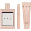 Gucci Bloom EDP 100 ml + EDP MINI 10 ml + BL 50 ml (donna)