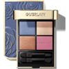 Guerlain Ombres G, Festoso, Metallico, Fumé, Levigante, Multicolore, Denim Blossom, 4 colori, Metallico, Luminoso, Brillante, Opaco