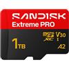 SanDisk Extreme PRO - Scheda di memoria flash (adattatore SD incluso)