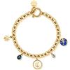 Brosway Bracciale Donna in Acciaio e Cristalli/pietre Naturali con Simbolo Stella | Collezione Chakra - BHKB128