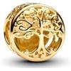 Doyafer Tree Of Life Golden Bloodline Source Cave Charms 925 Charm In Argento Compatibile Con Braccialetto Da Donna Collana Ciondolo Regalo Per Gli Amici Della Famiglia
