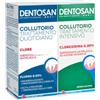 RECORDATI SpA Dentosan Collutorio Bipack Collutorio Trattamento Quotidiano 200ml Clorexidina 0,05% + Collutorio Trattamento Intensivo 200ml 0,20% Pacco Doppio