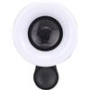 Generic Obiettivo Fotocamera per Telefono, 15X Macro Len con Luce di Riempimento a LED Lente Clip Portatile Ricaricabile per Ciglia Gioielli Dettaglio Fotografia