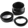 Yechiry Set di Anelli per Tubi di Prolunga Macro Nitidezza Saturazione Pellicola SLR Digitale Lenti Manuali Kit da 3 Pezzi 9mm 16mm 30mm per gli Appassionati di Fotografia