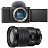 Sony Kit fotografico personalizzato creato utilizzando SONY ALPHA ZV-E10 NOIR + 18-105 G