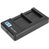 ZDETGU Batteria per Fotocamera NB-6L Doppia USB con Display LCD per Ricarica Simultanea Soluzione di Alimentazione Portatile per Viaggi e Fotografia all'aperto
