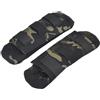 ZYAYNG Spallacci for cinturino in gilet da 2 pezzi Per Borse | Cuscino comfort imbottito in rete Molle Web 1000D nylon(Color 4)