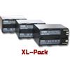 vhbw 3x batteria compatibile con Canon EOS C300, C300 PL videocamera camcorder (3900mAh, 7,4V, Li-Ion)