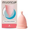 Mooncup® Coppetta mestruale per principianti, riutilizzabile, inserto ultra morbido e facile da usare, taglia A, età superiore a 30 anni o post parto vaginale (confezione da 1)