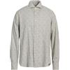 XACUS - Camicia fantasia - Grigio chiaro