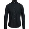 ROBERT FRIEDMAN - Camicia tinta unita - Nero