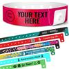 NGBEWU Braccialetti Plastica Personalizzati | 100-5000 pz, clipart, testo e loghi | Braccialetti Identificativi, Ideali Per Concerti, Eventi Aziendali, Feste, Matrimoni, Sport, Controllo Ingressi E Accesso VIP
