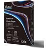 akaca Carta Fotografica Lucida Ultra Thin Premium Glossy Photo Paper, A4 (210 x 297 mm), 120 Fogli, 120g, per Tutte Stampanti A Getto d'inchiostro