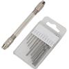 EaseSunny Mandrino per trapano a mano, 0,3-3,2 mm, per la creazione di gioielli, morsa a doppia estremità (B)