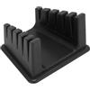 Generic Portafilo per Saldatura Base Magnetica a 5 Slot Regolabile per Elettrodomestici Ed Elettronica Materiale ABS Addensato (Nera)