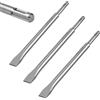 GEINXURN Scalpelli SDS Plus, 250 mm x 20 mm, set di 3 scalpelli piatti | Set di punte per scalpello in acciaio 40Cr per calcestruzzo, malta, scheggiatura di piastrelle e lavori di bordo