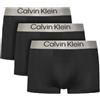 Calvin Klein Uomo Confezione da 3 Boxer in Microfibra Spazzolata, Black, XL