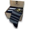Lucchetti Socks Milano 6 Paia di Calze Uomo Corte Caldo Cotone Colorate Tendenza Pois Fantasia Fashion Made in Italy