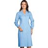 Robinson ISACCO - Camicetta medica, maniche lunghe, da donna, colore: Blu