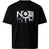 NORTH SAILS T-Shirt Uomo in Jersey di Cotone Organico con Stampa Kitesurf
