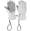 Barts Basic Guanti da Sci Donna/Uomo - invernali con fodera, Chiusura a strappo autunno/inverno - 11 1/2 HS bianco