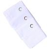 Hell Blues Fazzoletto da uomo con monogramma ricamato con iniziali, confezione da 3 pezzi, 100% cotone, misura king size, colore bianco, idea regalo, C, 9.5 x 9.5 inch