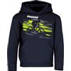 Baddery Bicicletta Felpa con Cappuccio per Bambini - „Downhill Adrenaline" | Felpe con cappuccio per ragazzi e ragazze - Mountain bike, MTB