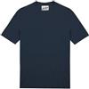 Saint Barth MC2 T-Shirt Orson in Fresh Cotton Crepe Blu Navy