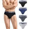 wirarpa Slip Uomo in Modale Elasticizzato Mutande Underwear | Comode e Traspiranti, Senza Etichetta, 4 Paia