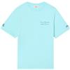 Saint Barth MC2 T-Shirt Portofino Turchese Chiaro con Ricamo Cerco L'Estate Tutto L'Anno