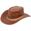 Infinity Leather Cappello da cowboy in vera pelle australiana Occidentale Entroterra Bush