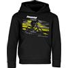 Baddery Bicicletta Felpa con Cappuccio per Bambini - „Downhill Adrenaline" | Felpe con cappuccio per ragazzi e ragazze - Mountain bike, MTB