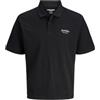 JACK & JONES Jjearchive Graphic Polo SS SN, Miraggio Blu, XL