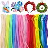 ROEOWENE 200pcs Scovolini Colorati per Lavoretti Fili di Ciniglia Scovolini