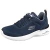 Skechers Skech-air Dynamight Fast Brake, Scarpe da ginnastica basse Donna, Blu Navy Mesh White Trim, 40 EU