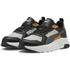 Puma Trinity 2 LT JR Sneaker, Cool Light Gray-Moody Gray Black, 4 UK
