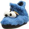 Krümelmonster Pantofole unisex, blu/nero, 41/42 EU